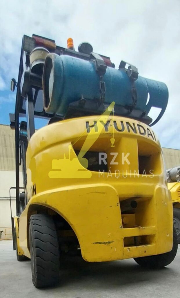 Empilhadeira Hyundai Ton Glp Rzk M Quinas